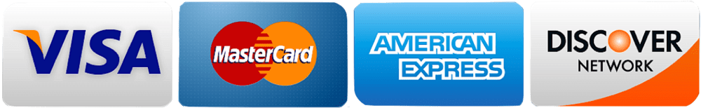 Visa | Master Card | American Express | Discover Network